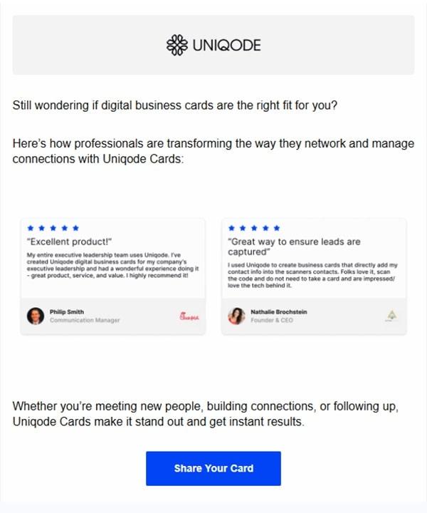 Email newsletter template showing valuable content distribution with website links and offers, demonstrating effective newsletter strategy for driving return traffic
